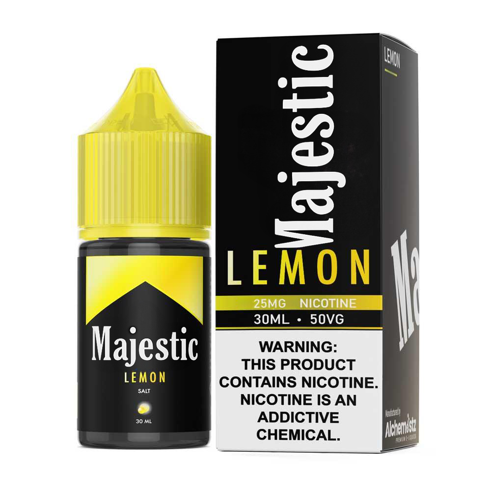 น้ำยาบุหรี่ไฟฟ้า Majestic - Lemon - ซอลนิค