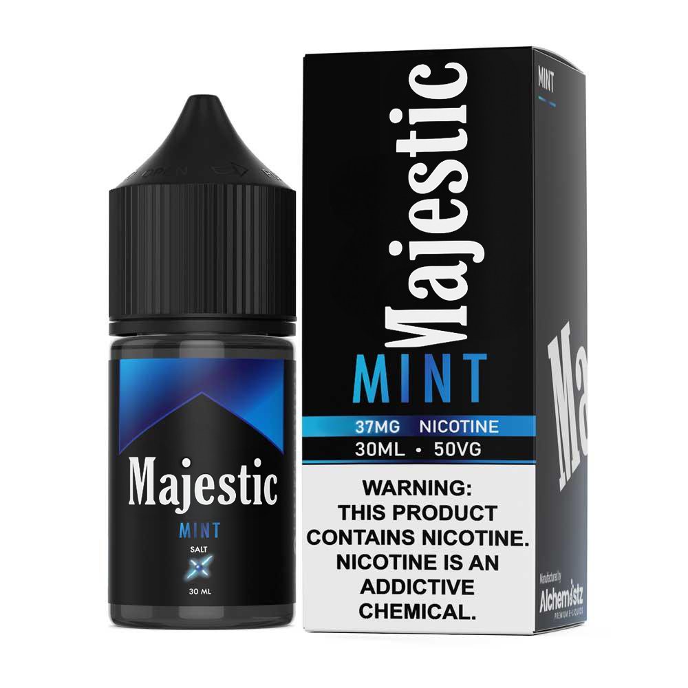 น้ำยาบุหรี่ไฟฟ้า Majestic - Mint - ซอลนิค
